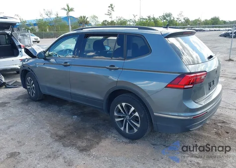2024 Volkswagen Tiguan 2.0T S z USA, uszkodzony, nr VIN 3VVRB7AX5RM120314